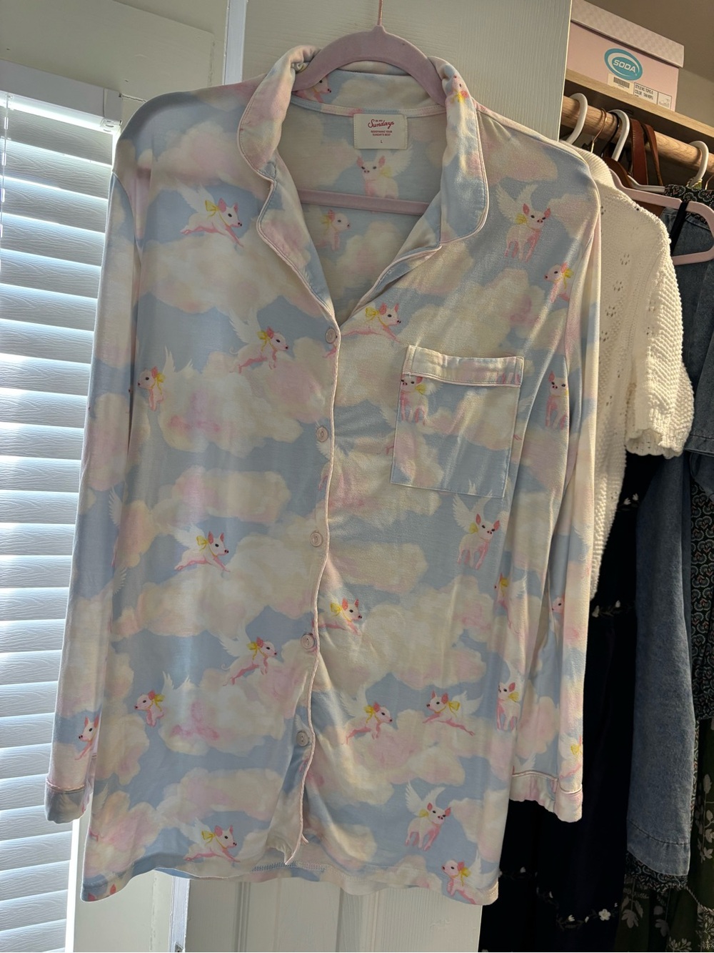 When pigs fly pajama set